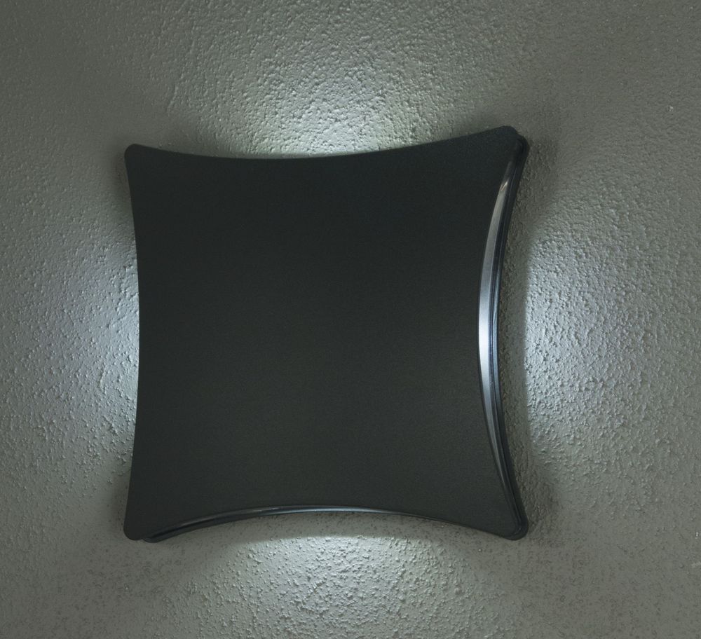 Pad wandlamp - Donkergrijs